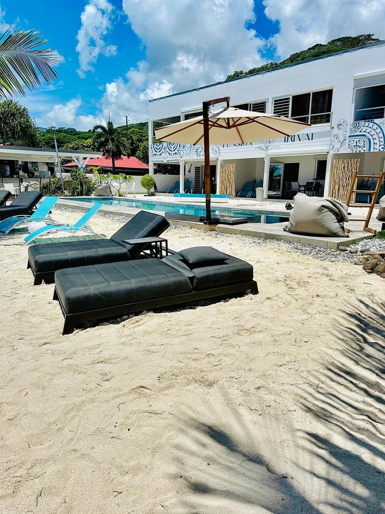 Pension Irivai, Appartement Rava 1 Chambre Bord De Mer Uturoa Eksteriør billede