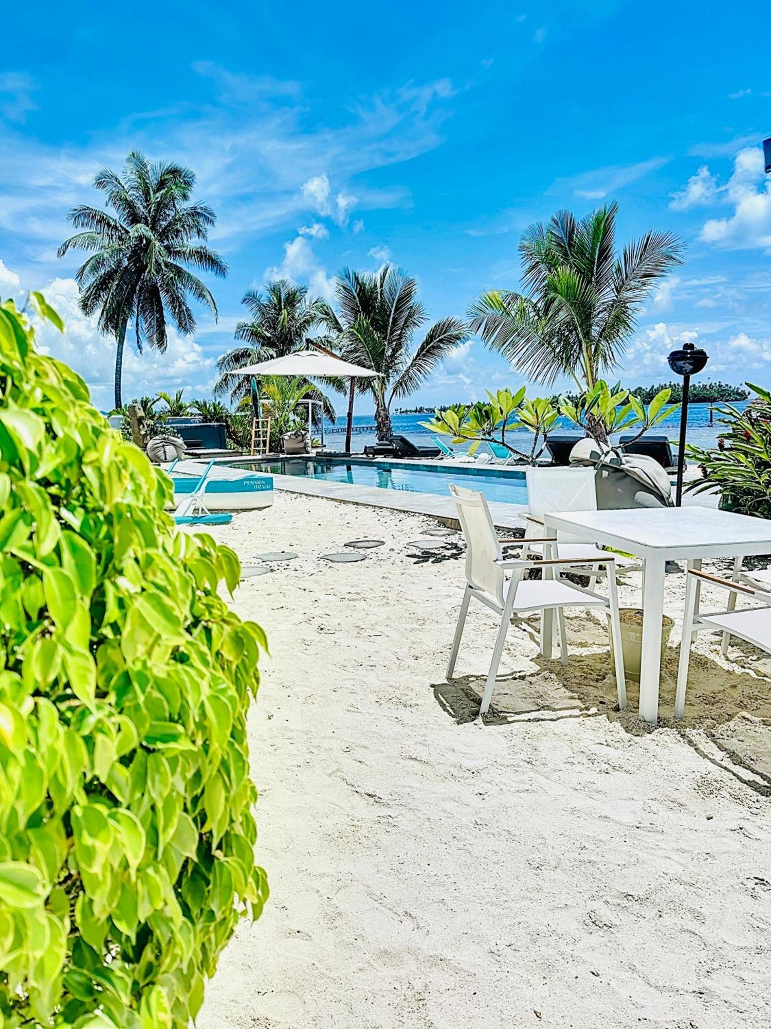 Pension Irivai, Appartement Rava 1 Chambre Bord De Mer Uturoa Eksteriør billede